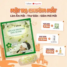 Mặt Nạ Xông Hơi Mắt I SHOW - Thư Giãn Chuyên Sâu, Đánh Tan Mệt Mỏi Hộp 10 Miếng