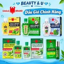 DẦU GIÓ XANH MỸ VÀNG TRẮNG CON Ó 2 NẤC 24ml EAGLE BRAND