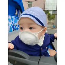 Combo 15 chiếc khẩu trang Gấu Kisd cho bé từ 0-2 tuổi - khẩu trang Mio Mask