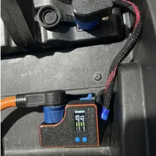 Jack Gắn pin song song Cho pin 2.4 1.2 Kwh Evo, feliz Có chức năng tự động chọn pin song song hoặc độc lập kèm hiện Giờ