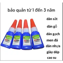 Combo 4 Lọ Keo OILY GLUE Đa Năng Gấp 50 Lần Keo 502