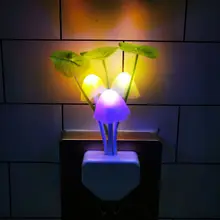 PVN6376 Đèn Ngủ Nấm Avatar Cảm Ứng Ánh Sáng Đổi Màu T8