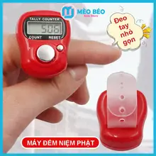 Máy Đếm Số Niệm Phật, Bộ Đếm Số Điện Tử - Mèo Béo Kids Store