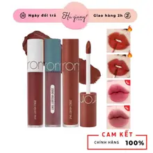 Son Kem Lì Romand Zero Velvet Tint (màu 05 - 06) son tone 05 - Witty Đỏ gạch, 06 - Deep Soul Đỏ nâu