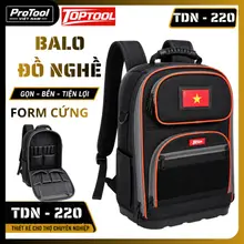 Balo Đồ Nghề Top Đồ Nghề Top Tool TDN-220 Form Cứng Chống Nước Đựng Laptop Dụng Cụ Kỹ Thuật hytoolbag winhunt WH 200