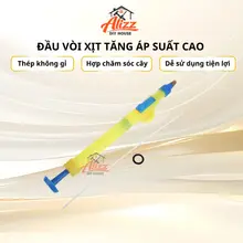 Đầu Xịt Gắn Chai Tăng Áp Suất Cao Đầu Vòi Xịt Nước Gắn Chai Có Bơm Áp Lực Chuyên Dụng Tưới Cây