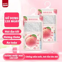 Túi Hút Ẩm Mùi Thơm Nước Hoa 2 Ngăn Siêu Thấm Hút Ẩm Chống Mốc, Túi Thơm Để Tủ Quần Áo, Tủ Giày