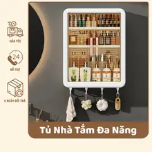 [SIÊU RẺ] Tủ Nhà Tắm, Tủ Đựng Mỹ Phẩm Đa Năng 3 Tầng Cao Cấp, Đồ Cá Nhân Chống Nước Tiện Lợi - MN014