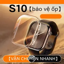 Ốp kèm kính cường lực bảo vệ đồng hồ thông minh dành cho apple watch Series 11 10 9 8 7 SE3 49mm 42/46mm 44/45mm