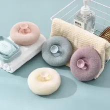 Bông Tắm Xơ Lưới Siêu Tạo Bọt Tẩy Tế Bào Chết Có Kẹp Ngón Tay Tiện Lợi