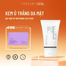 USOLAB Kem Ủ Trắng Da Mặt Bio Tone Up – Dưỡng Trắng Nâng Tone, Mờ Nám Thâm, Căng Bóng Da 50ml