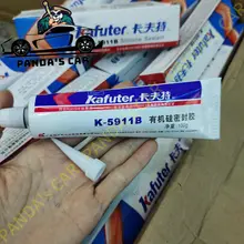 (Tuýp 100g) Keo chuyên dụng độ bi led Kafuter K - 5911B ( Màu đen)