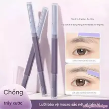 💟Elegant💟Tông Đơ Lông Mày Hai Đầu Lông Dao Cạo Mặt Mày Đơ Lưỡi Dao Cạo Mày Dao Định Hình Bộ Dụng Cụ Trang Điểm