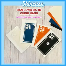 Dán Skin Da 3M Cao Cấp Full Lưng Viền dành cho iphone 18 17 pro max air 16 promax 15 14 13 12