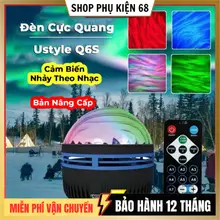 Đèn Cực Quang Galaxy UStyle Q6S LED Chiếu Bầu Trời Cực Quang Trang Trí, Decor Phòng Ngủ, Điều Khiển Từ Xa..