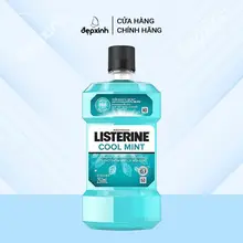 Nước súc miệng hương bạc hà Listerine Cool Mint 250ml