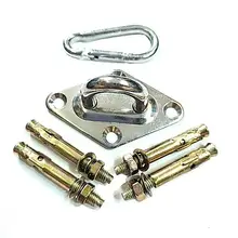 Bộ Móc Và Phụ Kiện Hợp Kim Size Lớn Chịu Lực Nặng 90kg Dùng Treo Xích Đu / Võng/ Đèn Trần/ Quạt Trần Đồ Kim Khí Tiện Ích