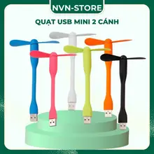QUẠT USB DÀI 2 CÁNH Cắm Laptop, Pin Dự Phòng Mini Tiện Lợi