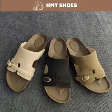 Dép Nam Nữ Quai khóa nhỏ vắt ngang Mang Nhẹ Đế Đi Êm Chân Thời trang hottren cá tính mới mẻ trẻ trung HMT Shoes
