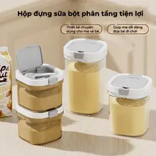 Hộp đựng sữa bột,hộp trữ sữa chống ấm, hút chân không, hàng chính hãng
