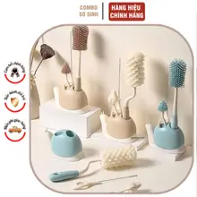Set Cọ Bình Mút 3 Và 4 Chi Tiết Đa Năng, Tiện Lợi, Phù Hợp Vệ Sinh Với Mọi Loại Bình