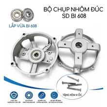 Bộ chụp kẹp ốp lồng nhôm sato phụ tùng quạt máy sator loại tốt
