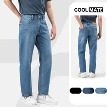 Quần Jeans Nam Basics Regular Straight Coolmate