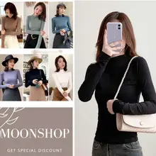  Video Áo giữ nhiệt nữ cổ 3 phân LÓT NỈ, áo thun lạnh body dài tay nhiều màu giữ ám cho bạn nữ