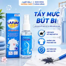 Tẩy Mực Bút Bi Trên Áo Quần LAFUM - Tẩy Sạch Vết Mực Bút Bi Trên Quần Áo, Không Làm Hư Chất Liệu Vải