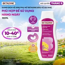 Dung dich vệ sinh phụ nữ Betadine Bảo Vệ Dịu Nhẹ