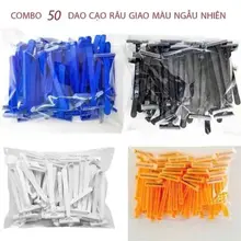 Combo 50 100 dao cạo râu dùng cho Khách sạn, Spa ,Nhà nghỉ tiết kiệm tiện lợi