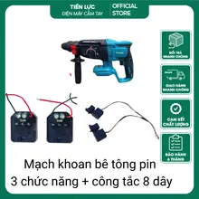 Mạch Máy Khoan Bê Tông Pin 3 Chức Năng Với Đế Tản Nhiệt Nhôm Và Công Tắc Máy Khoan Bê Tông Pin