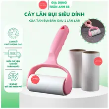 [ COMBO 20 Lõi Tặng 2 Cây Lăn ] Cây lăn bụi làm sạch quần áo ga giường, lông chó mèo, có lõi lăn bụi thay thế - GDTA88