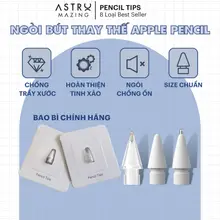 [Ngòi chính hãng] Đầu ngòi bút thay thế cao cấp AstroMazing cho bút Apple Pencil 1 và 2