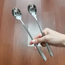 Thìa Cafe inox 304 siêu dầy chiều dài 22cm nặng 39g loại cao cấp sang trọng