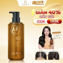 【SIÊU SALE】Dầu Gội Đầu  Chống Rụng Tóc Mọc Tóc Kiềm Dầu Dưỡng Tóc Không Chứa Silicone Làm Sạch Da Đầu UILICY 300ml