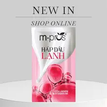 Hấp Dầu Lạnh Dạng Gói M-pros phục hồi tóc hư tổn (10ml) Dây 12 Gói