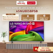 Smart Tivi LG AI UHD 4K 65 Inch 65NU805BPSB [GIAO TOÀN QUỐC]