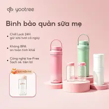 Bình bảo quản sữa mẹ Yootree S1 Bình giữ nhiệt trữ sữa mini Máy làm mát sữa mẹ giữ lạnh trong 24 giờ