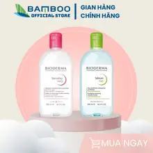 Nước Tẩy Trang Bioderma Sensibio H2O Chính Hãng Cho Da Dầu Mụn Và Da Nhạy Cảm 500ml