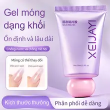 XEIJAYI 30ml Gel móng tay dạng đặc mới, thích hợp cho móng giả, kèm bộ dụng cụ thoa riêng.