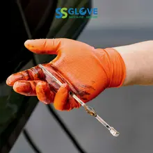Găng Tay Công Nghiệp chống dầu nhớt, Hóa Chất, Xăng - Nhám Hạt Kim Cương. =>