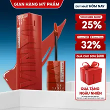 Son Bóng Bền Màu Nhẹ Môi Superstay Vinyl Ink Maybelline Màu Work 4.2ml