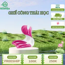 (Giá Huỷ Diệt) Ghế Ngồi Học, Làm Việc Đúng Tư Thế –Ghế Chống Gù Lưng Bảo Vệ Sức Khỏe Cột Sống ECOMAX