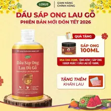 {MUA 1 TẶNG 2} Dầu sáp ong lau đồ gỗ chai 250ml - Đánh bóng, làm mới, bảo vệ độ bền gỗ, hỗ trợ ngăn mối mọt, nấm mốc