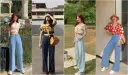 Bí kíp phối đồ với quần ống rộng khiến nàng xinh xỉu