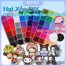 【Bộ combo hạt xếp / Đầy đủ phụ kiện】Đồ chơi tự lắp ráp MARD 2.6mm vật liệu tổng hợp DIY hạt xếp TẶNG KÈM Bộ hạt xếp thôn