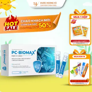 [✨HOTSALE]  Men Vi Sinh PC-BIOMAX+ Giảm Rối Loạn Tiêu Hóa, Tăng Đề Kháng Đường Ruột Cho Trẻ Em & Người Lớn