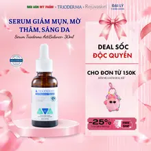 Serum Trioderma ActiBalance+ 30ml Giảm Mụn Mờ Thâm Sáng Da với Niacinamide & Zinc PCA Cho Da Dầu Mụn