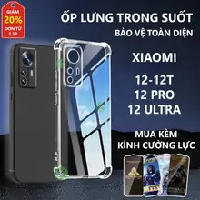 Ốp lưng Xiaomi 12/ 12T/ 12S/ 12X/ 12S Pro/ 12S Ultra /12 Lite chống sốc, trong suốt, silicon, bảo vệ camera-Panda